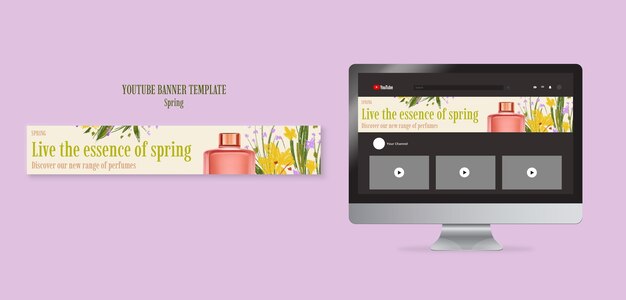 YouTube-Banner zur Frühlingsfeier