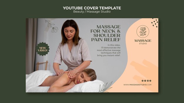 YouTube-Cover-Vorlage für Schönheit