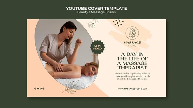 YouTube-Cover-Vorlage für Schönheit
