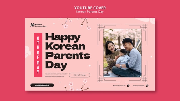 Youtube-cover zum koreanischen elterntag