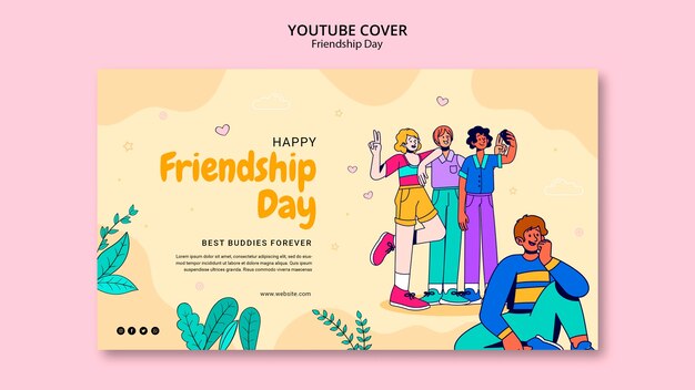 YouTube-Cover zur Feier des Freundschaftstages