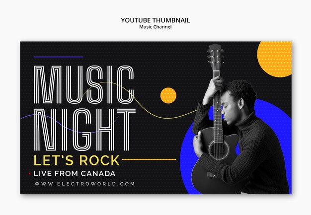 YouTube-Vorbild für Musikkanäle