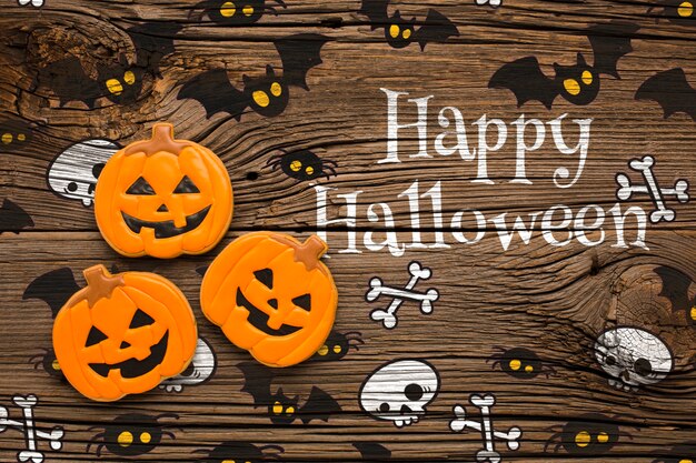 Kostenlose Vorlage Zeichnen Und Behandelt Fur Halloween