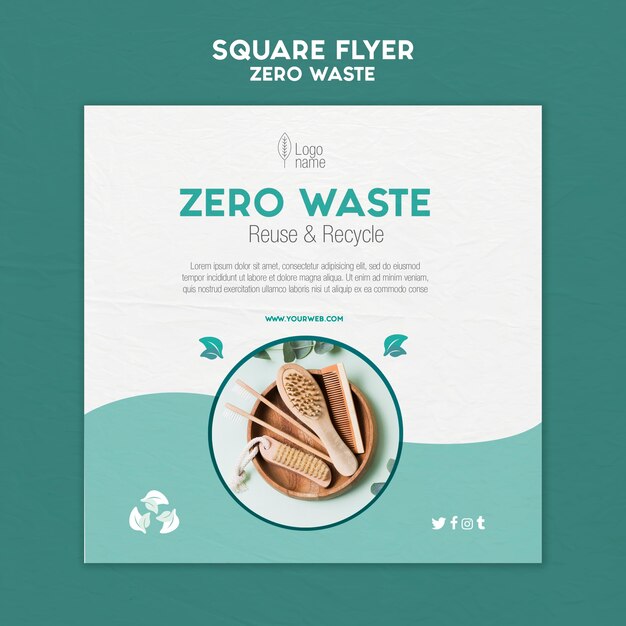 Zero Waster Square Flyer