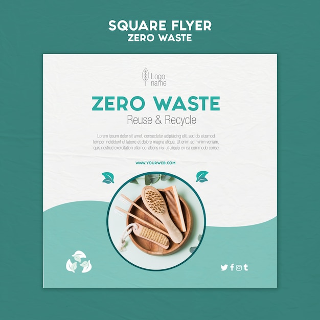 Zero Waster Square Flyer