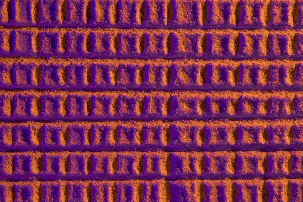 abstract honeycomb with violet sand