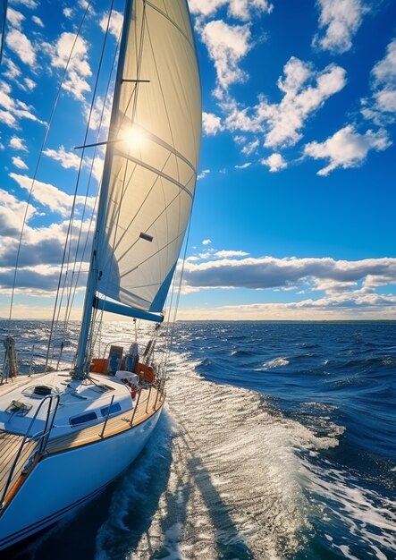 ai generated boat picture