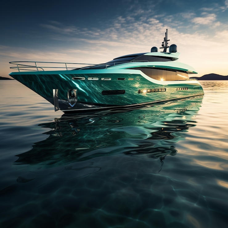 Gratis Foto ai generated boat picture