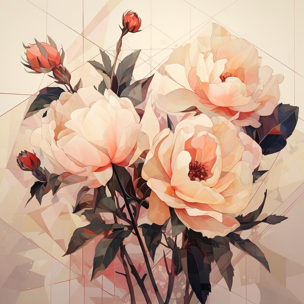 Beautiful floral composition
