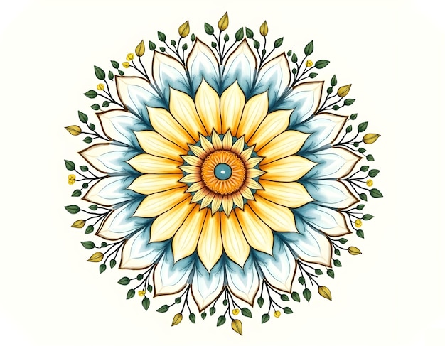 Blomstermandala