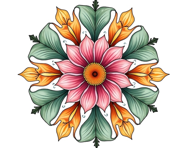 Blomstermandala