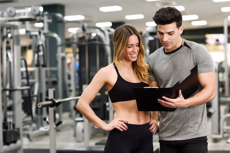 Gratis Foto care male healthy weights athletic