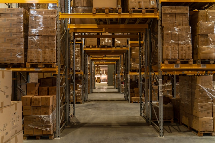 Gratis Foto close up warehouse view