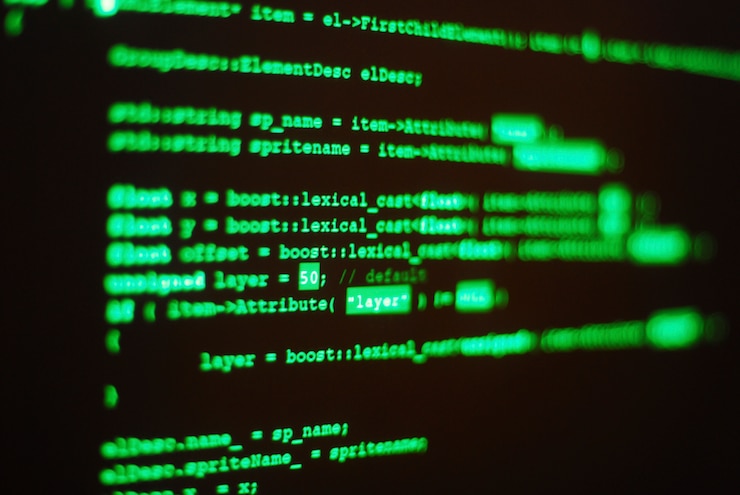 Gratis Foto computer program code