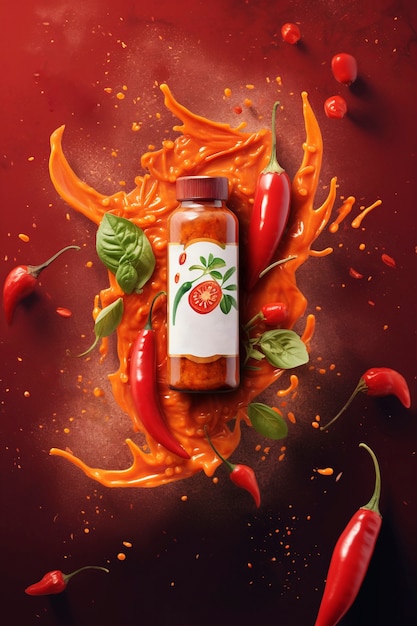 condiment flavor based on chili pepper