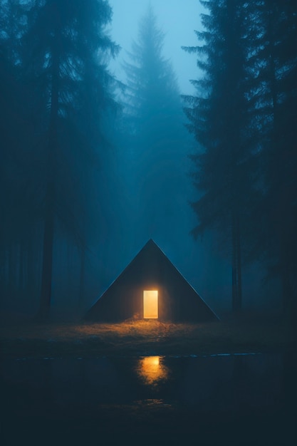 Dark style sky nighttime