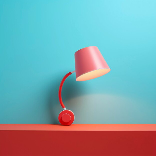 digital art light lamp design