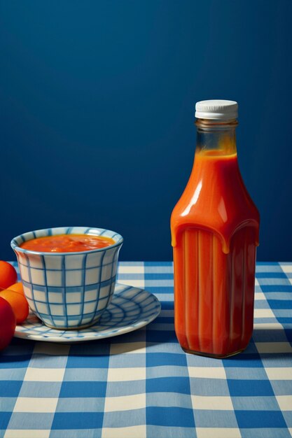 food condiment with spices and seasonings