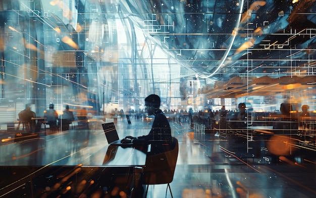 futurism perspective of digital nomads lifestyle