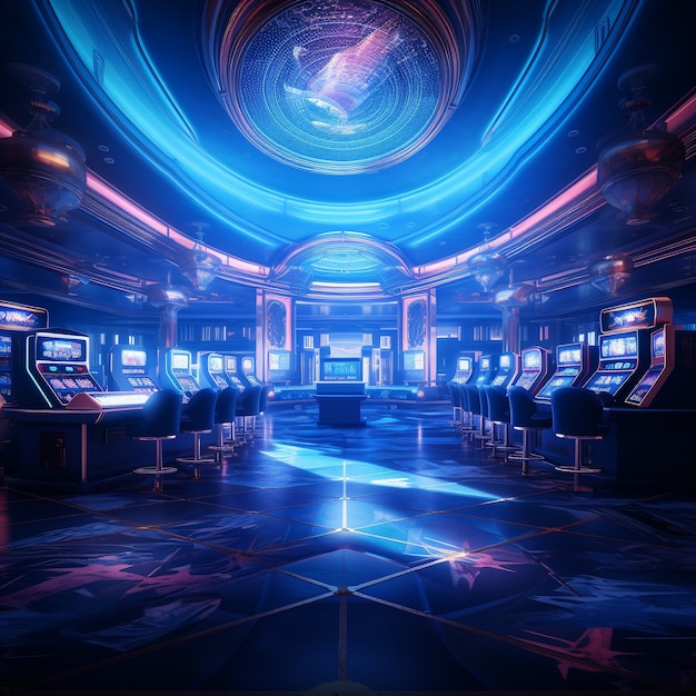 Futuristisk kasinoarkitektur