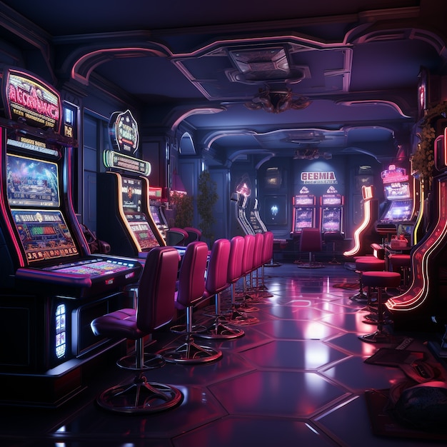 Futuristisk kasinoarkitektur
