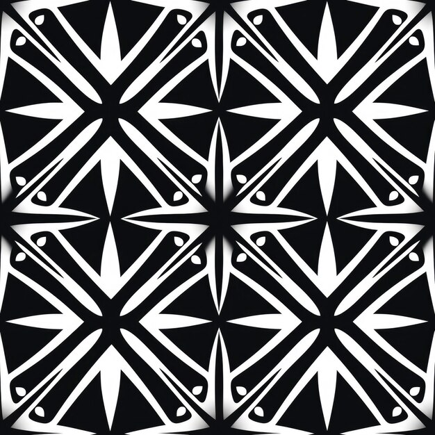 Geometrisk sømløst mønster