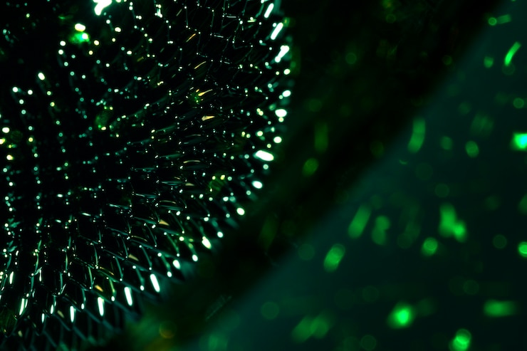 Gratis Foto green neodymium magnet phenomenon
