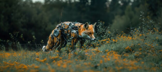 Halv rev, halv robot i fantasistil