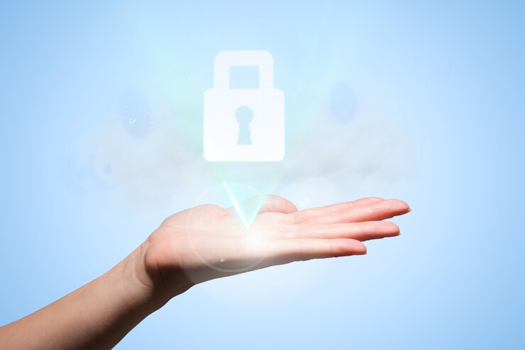 Gratis Foto hand with a padlock