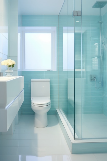 Lite bad med moderne design