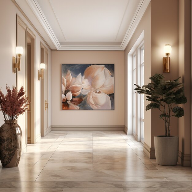 Moderne entré