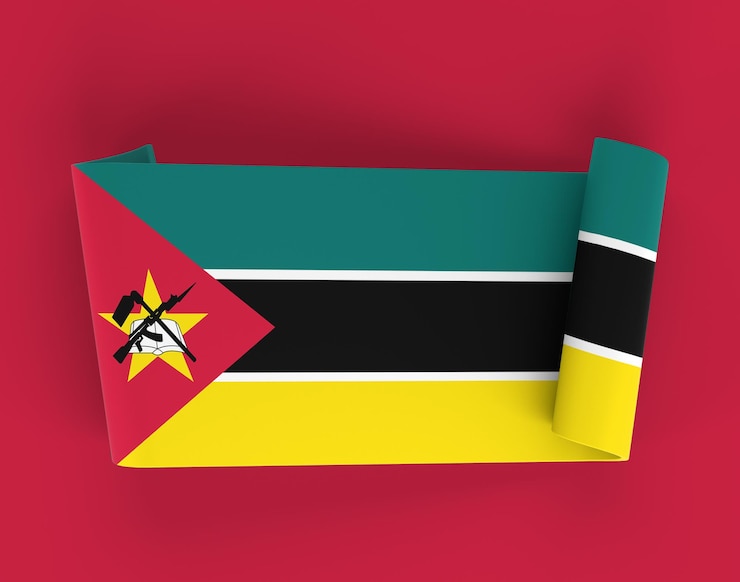 Gratis Foto mozambique ribbon banner