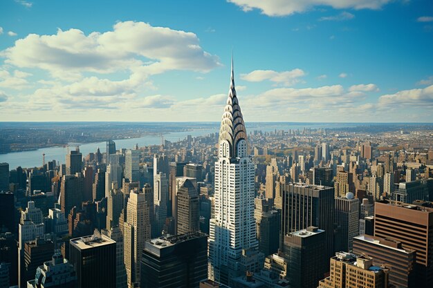 new york buildings during the day