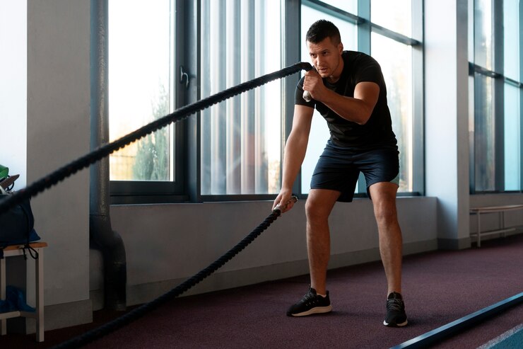 Gratis Foto person training for athletics