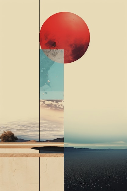 rendering of inspirational mood board