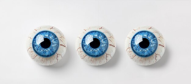 sphere representing the iris of the eye