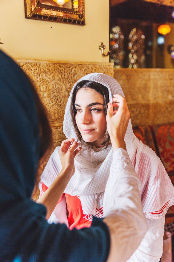 Gratis Foto two muslim women