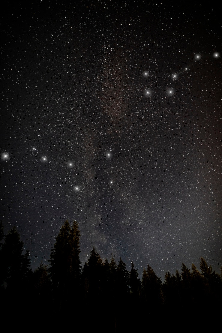 Gratis Foto ursa major og ursa minor konstellasjoner