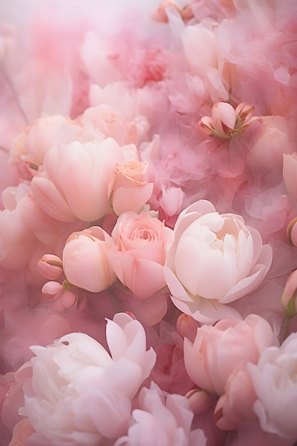 Vakker bakgrunnsbilde med blomster