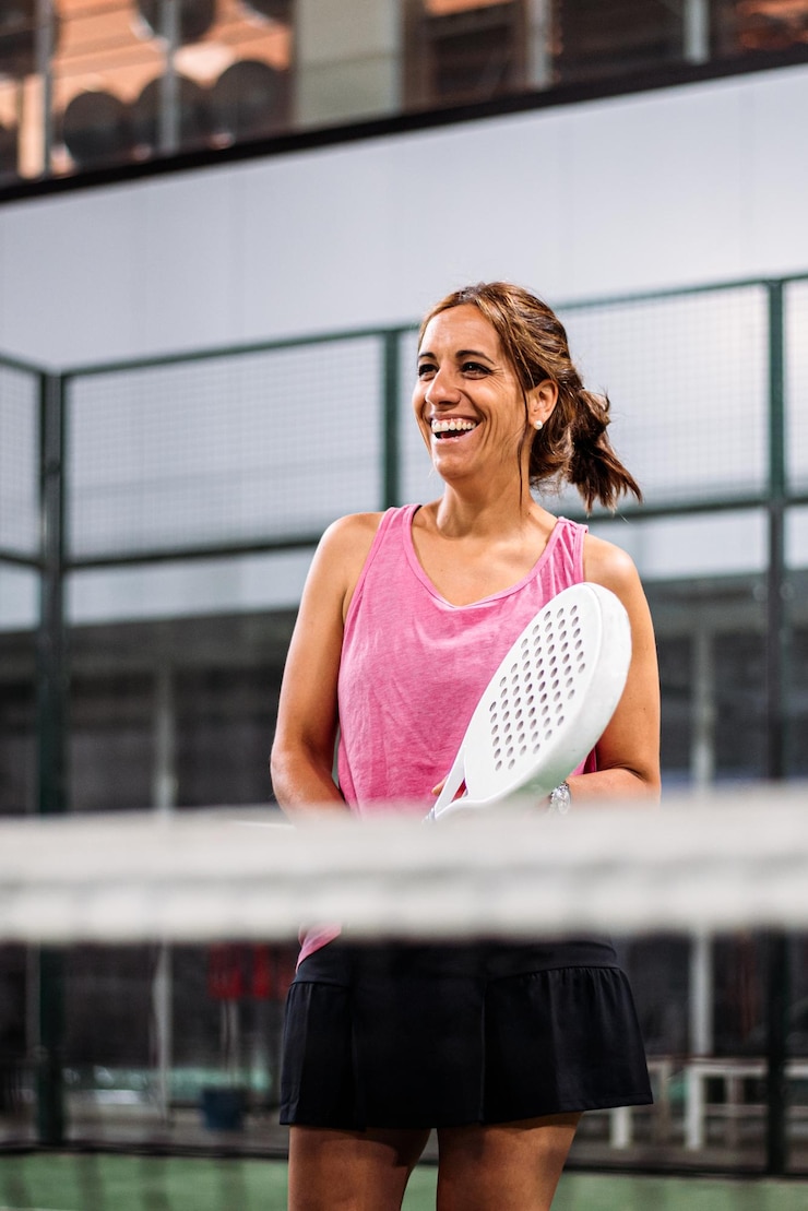 Gratis Foto woman playing padel