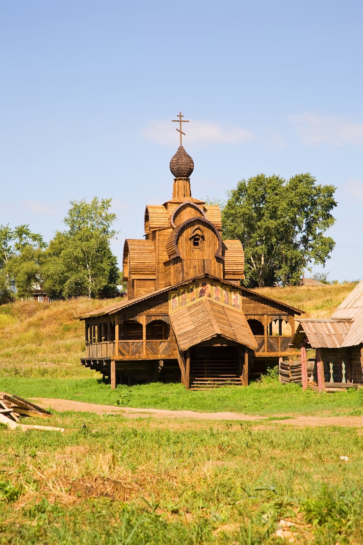 Gratis Foto wooden church