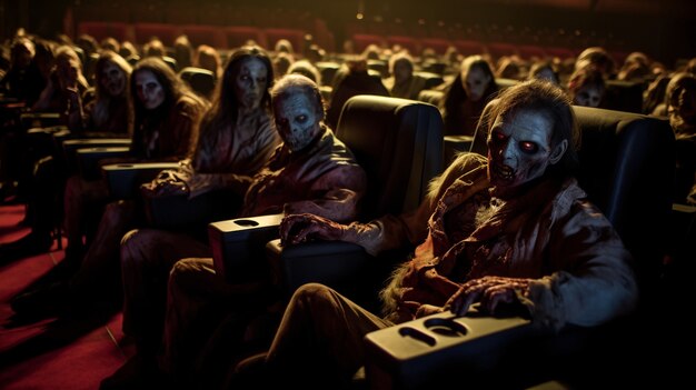 Zombier på kino