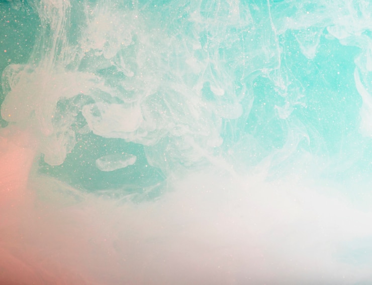 Gratis Bild abstract white fog between many bits