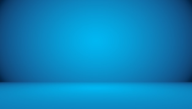 blue gradient abstract background empty room with space for your text and picture