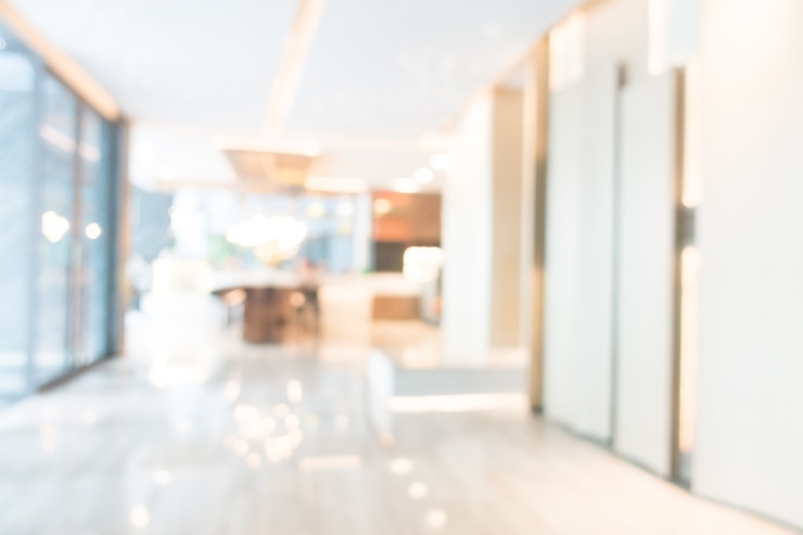 Gratis Bild blurred corridor
