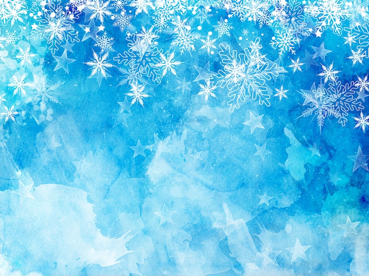 Gratis Bild christmas snowflakes and stars