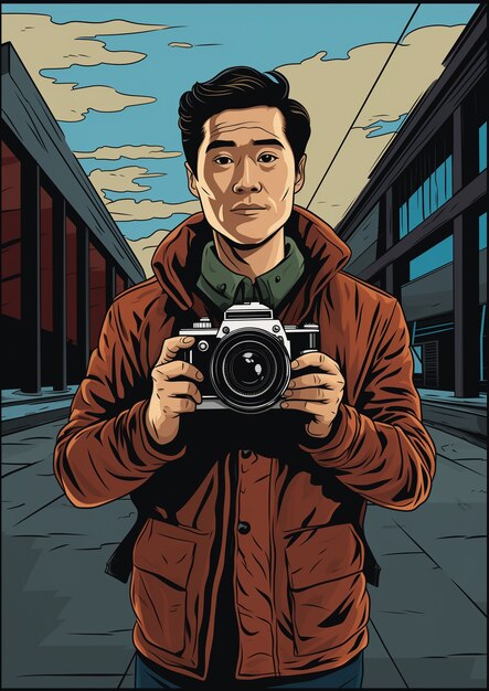 comic book everyday lifestyle scene