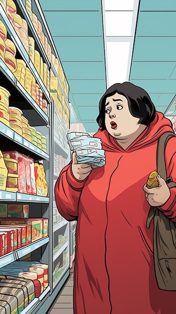 comic book everyday lifestyle scene