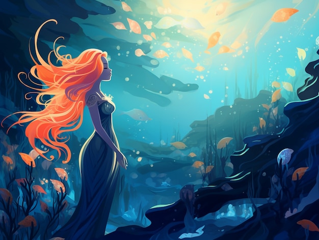 fantasy water character