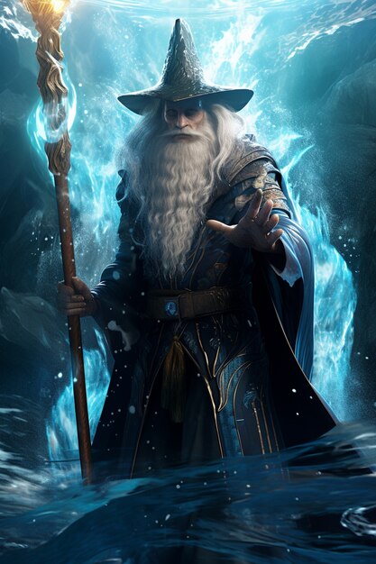 fantasy water character